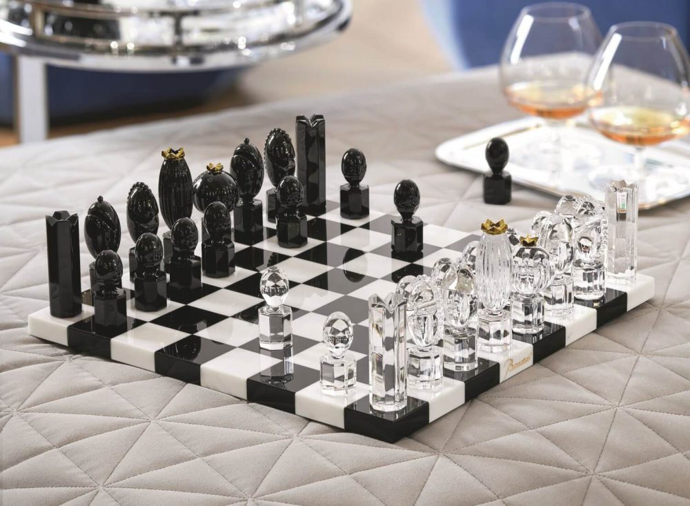 Baccarat Jeux Crystal Chess Game