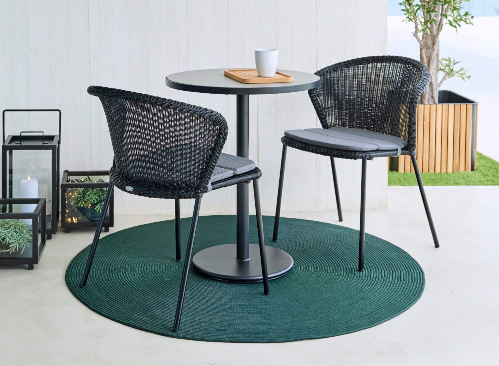 Cane-Line Lean Outdoor Dining Chair – French Weave