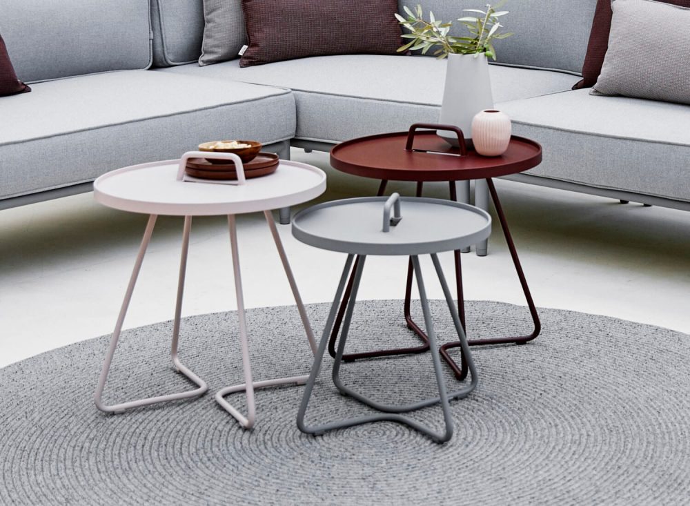 Cane-Line On-The-Move Outdoor Side Table