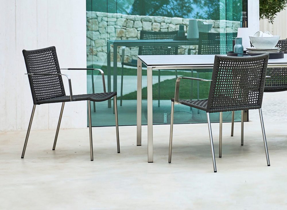 Cane-Line Straw Outdoor Dining Chair