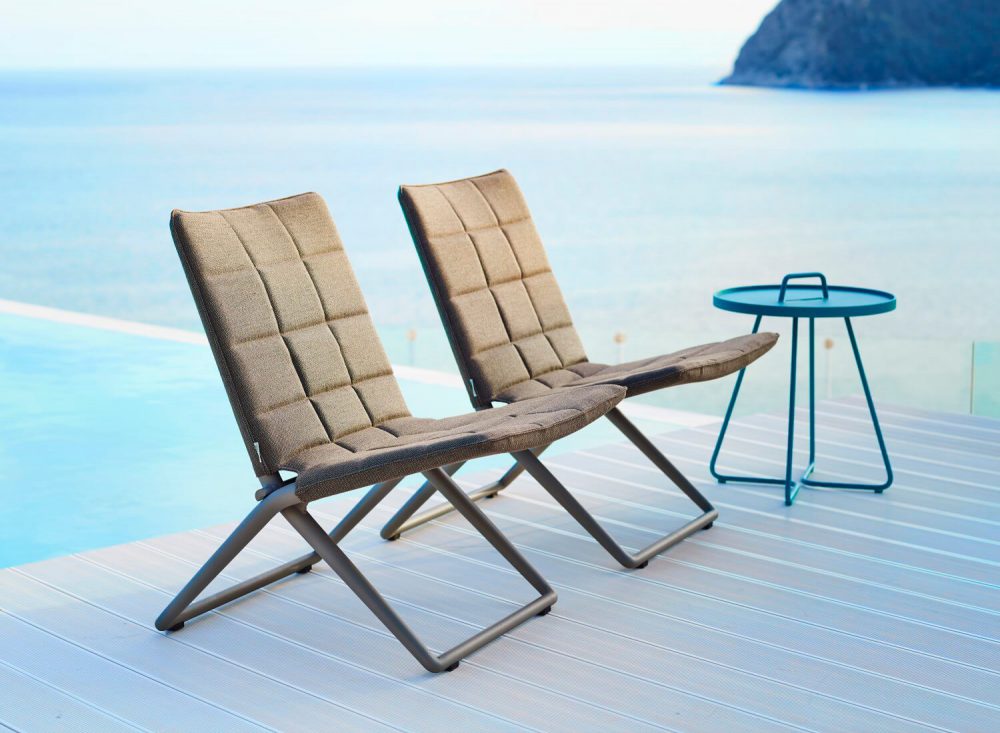 Cane-Line Traveller Folding Lounge Chair