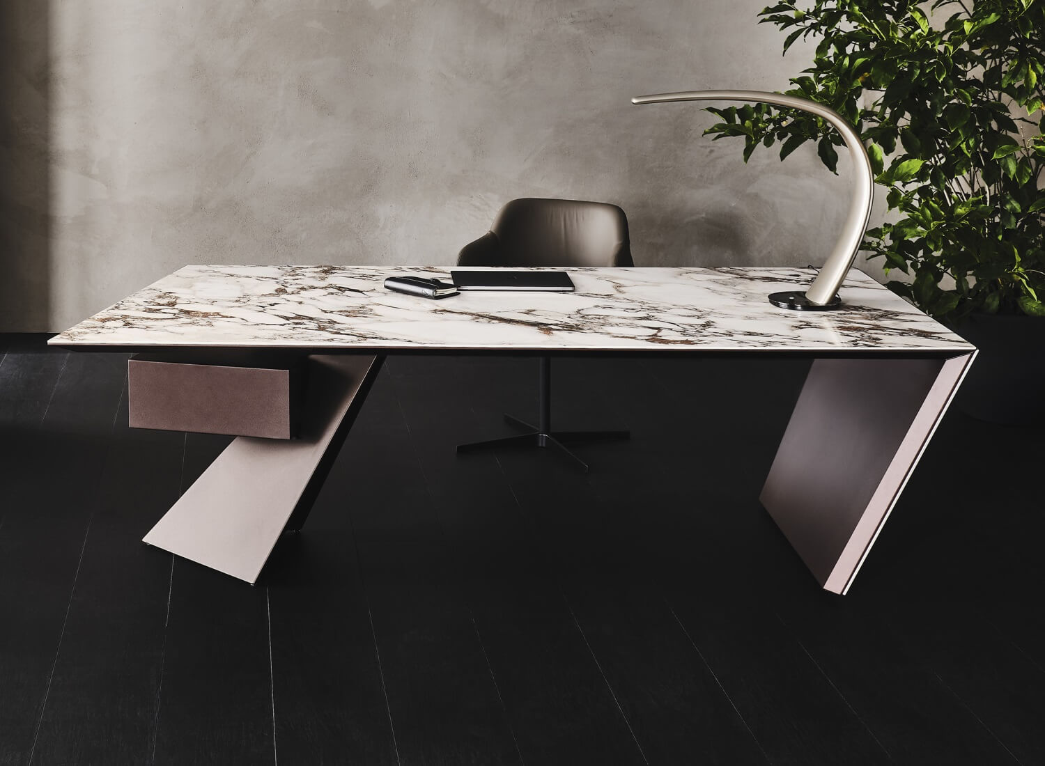 Vega Executive Office Desk by Cattelan Italia