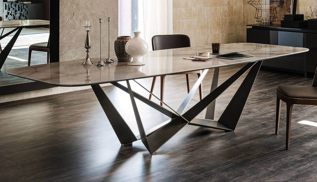 Cattelan Italia Skorpio Keramik Table - Dream Design Interiors Ltd