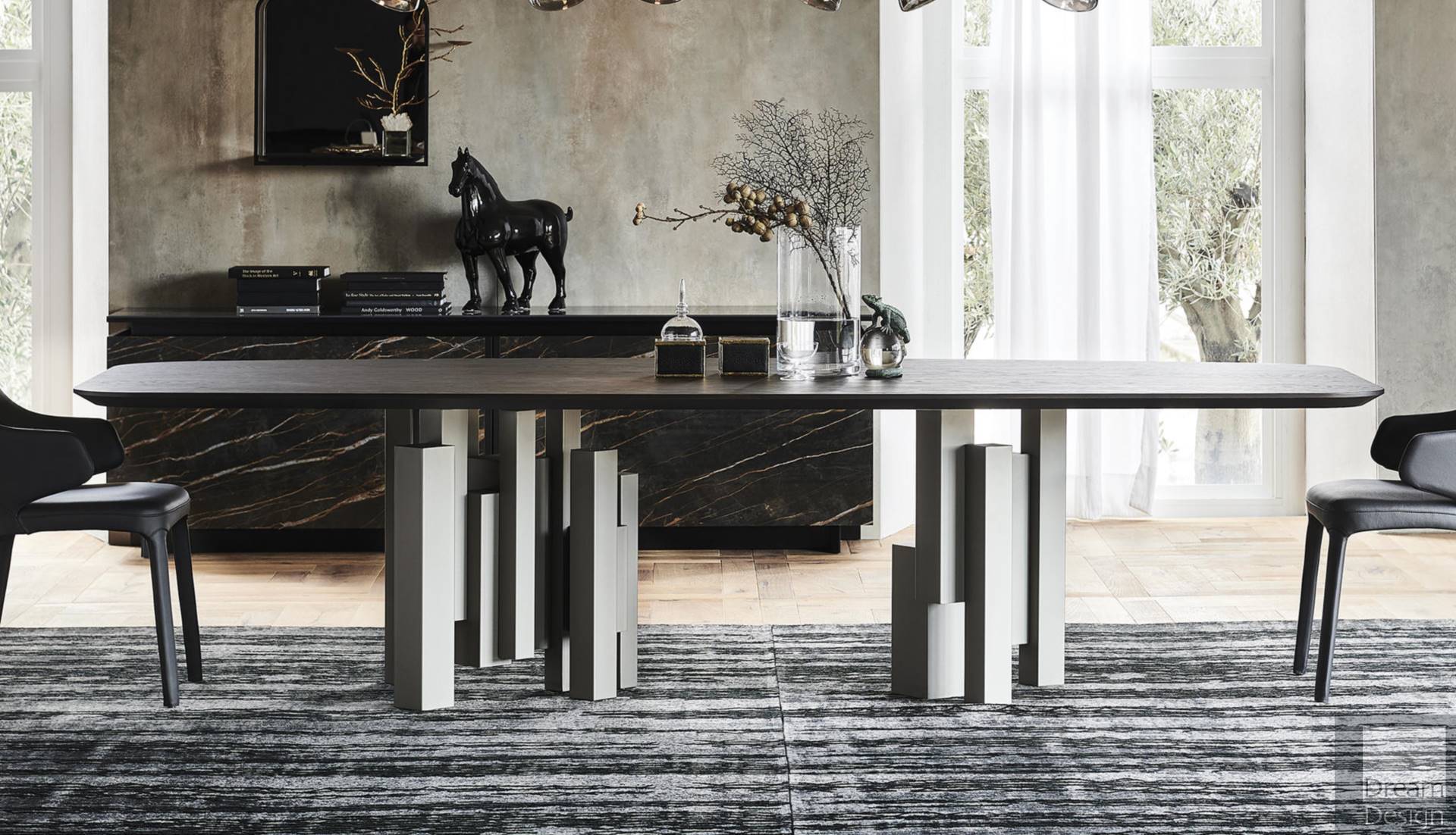 Cattelan Italia Skyline Keramik Table - Dream Design Interiors Ltd