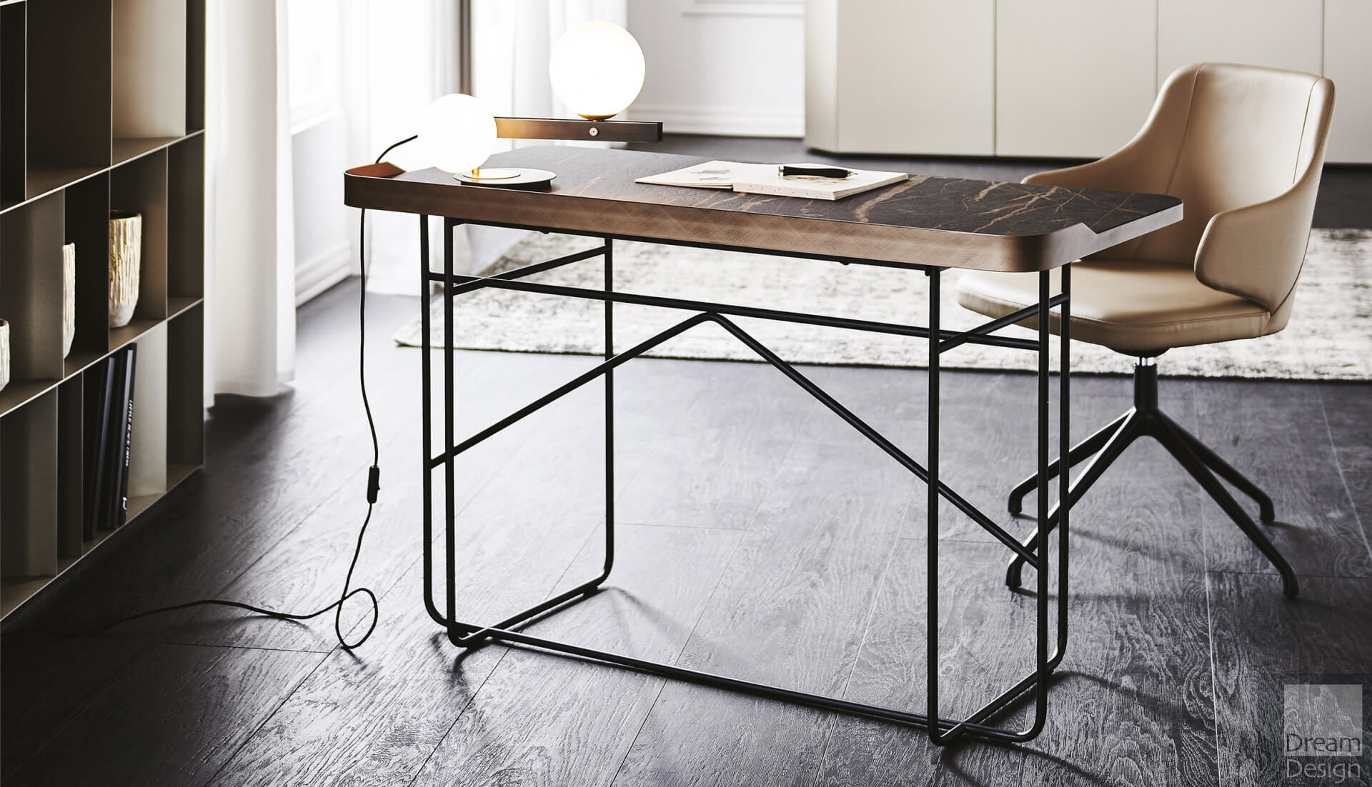 Cattelan Italia Wolf Keramik Desk Dream Design Interiors Ltd