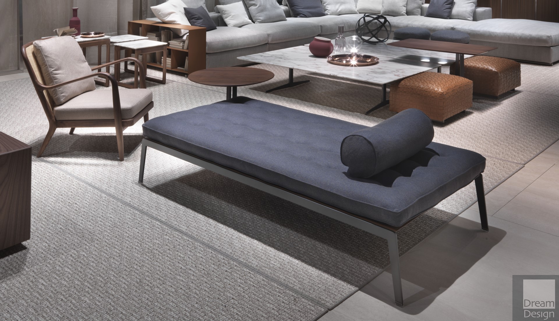 Flexform Magi Bench - Dream Design Interiors Ltd