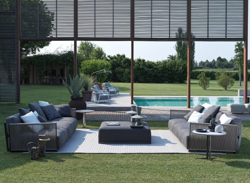 Flexform Vulcano Outdoor Modular Sofa - Dream Design Interiors Ltd