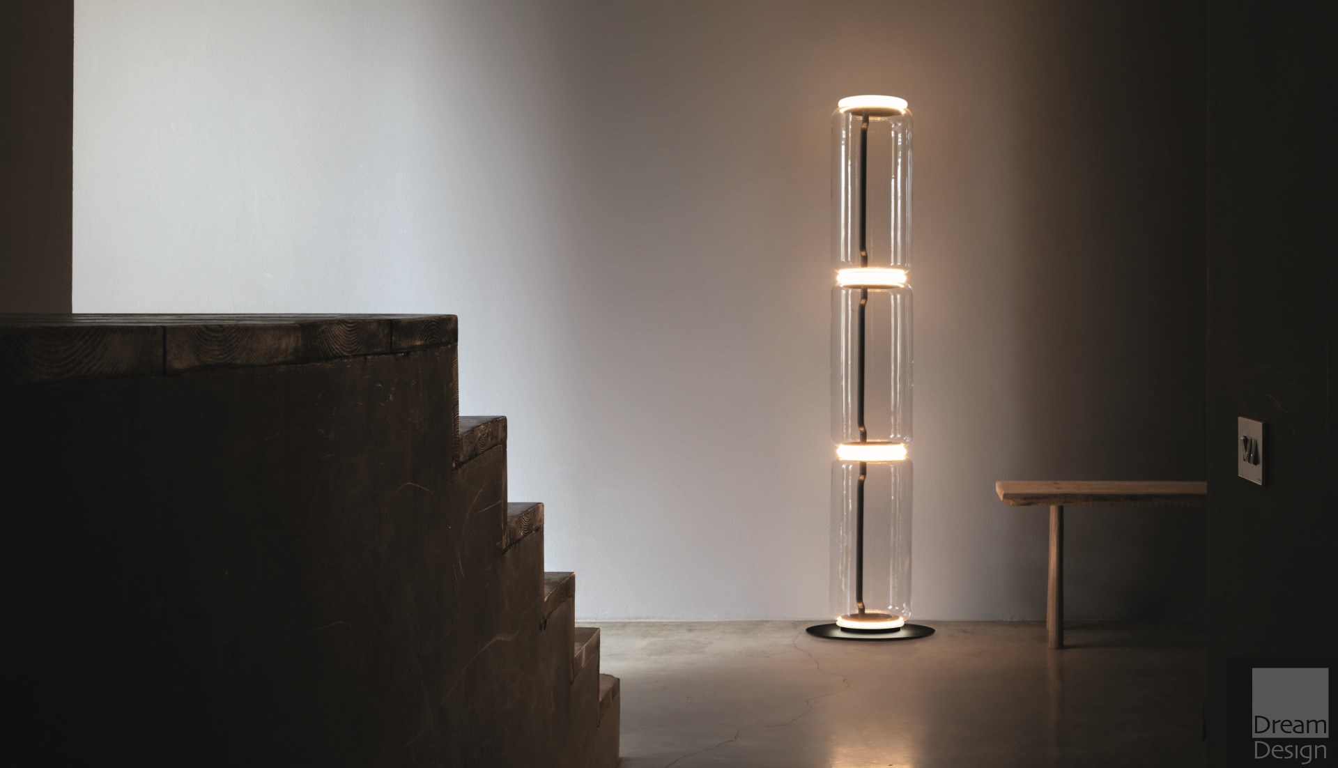 Flos Noctambule Floor Cylinder Lamp Dream Design Interiors Ltd