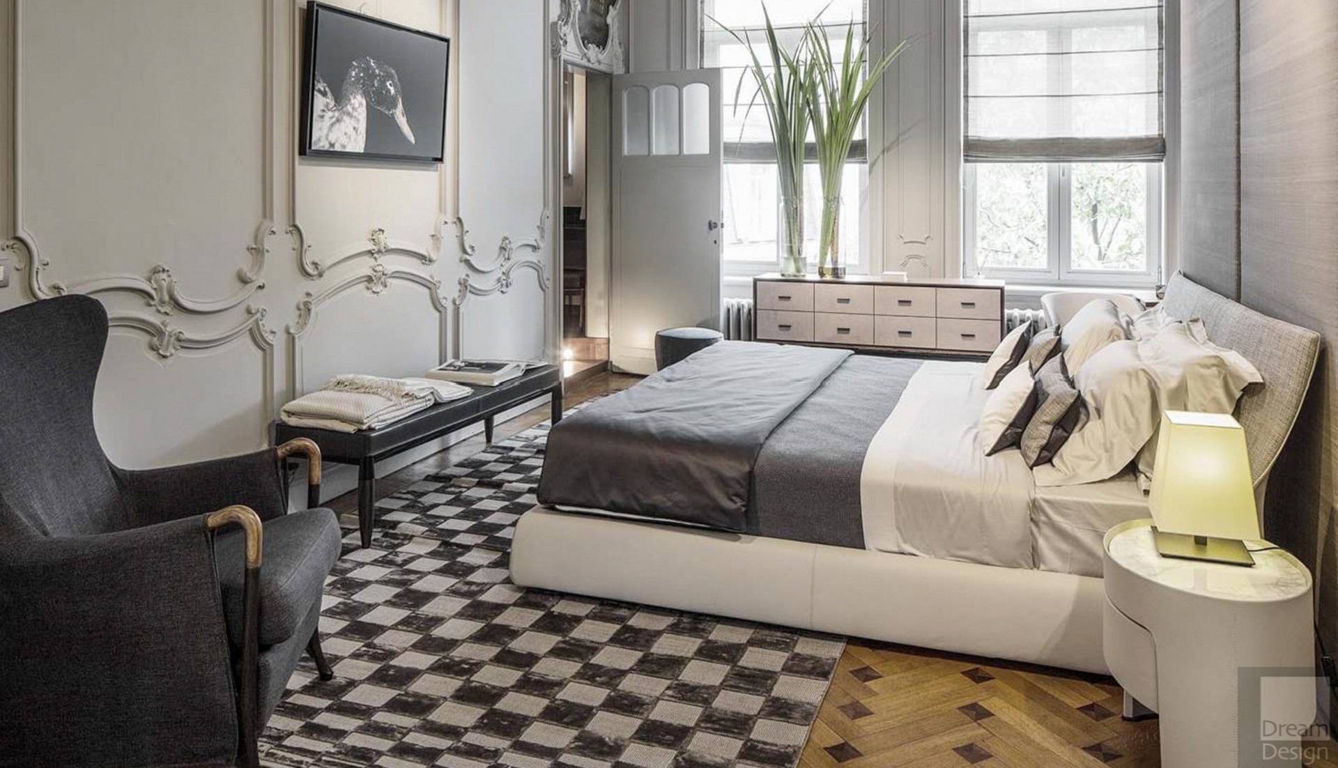 Giorgetti Altea Bed - Dream Design Interiors Ltd