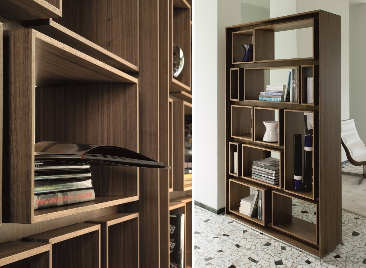 Porada First Bookcase - Dream Design Interiors Ltd